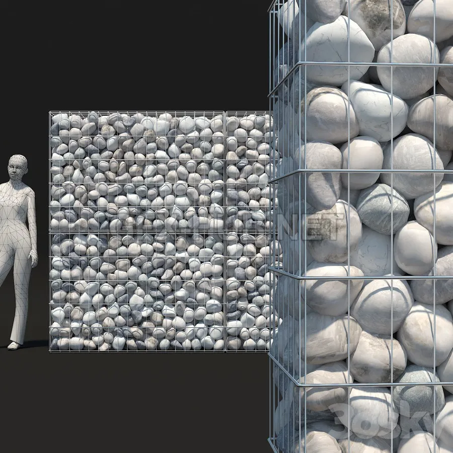 FURNITURE 3D MODELS – Gabion Riverstone