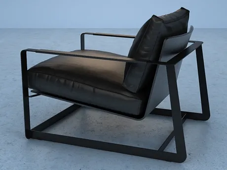 FURNITURE 3D MODELS – Gaston armchair