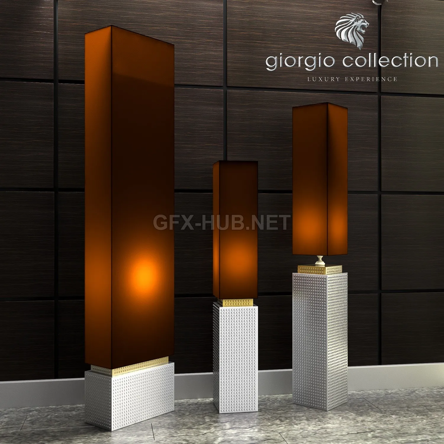FURNITURE 3D MODELS – Giorgio Collection City LAMP