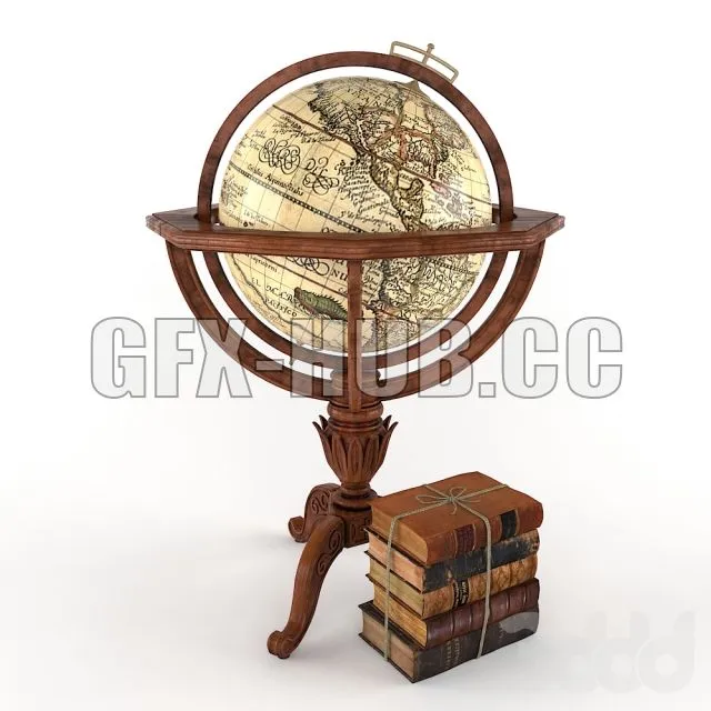 FURNITURE 3D MODELS – Globe Antique