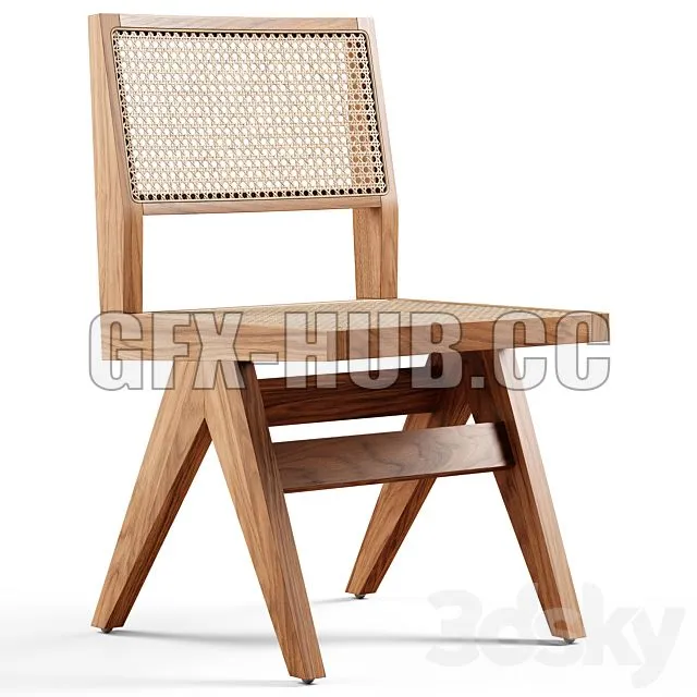 FURNITURE 3D MODELS – Heaps & Woods Dining Chair Claudie