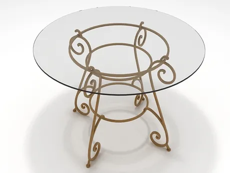 FURNITURE 3D MODELS – Heart of Iron Table