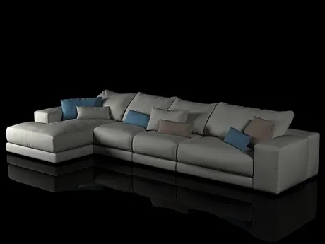 FURNITURE 3D MODELS – Hills sofa 6