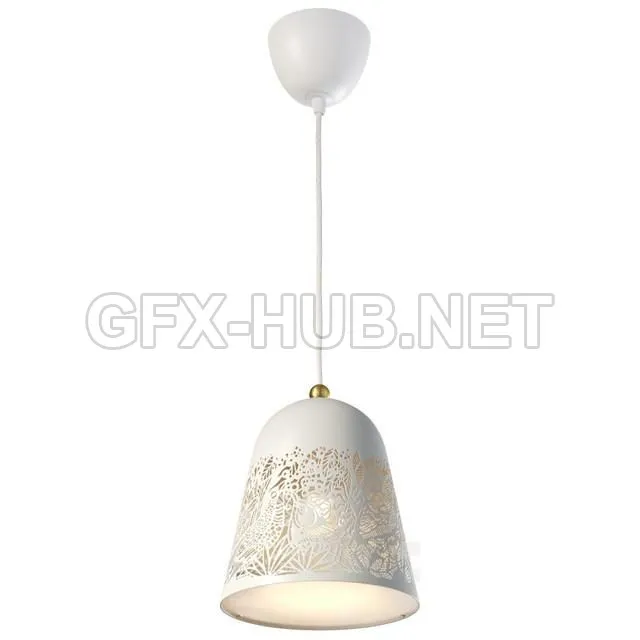 FURNITURE 3D MODELS – IKEA SOLSKUR Ceiling Lamp