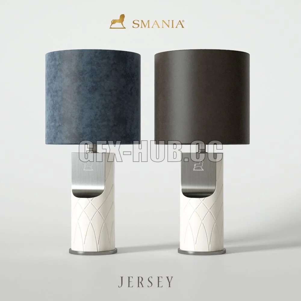 FURNITURE 3D MODELS – Jersey table lamp by Smania