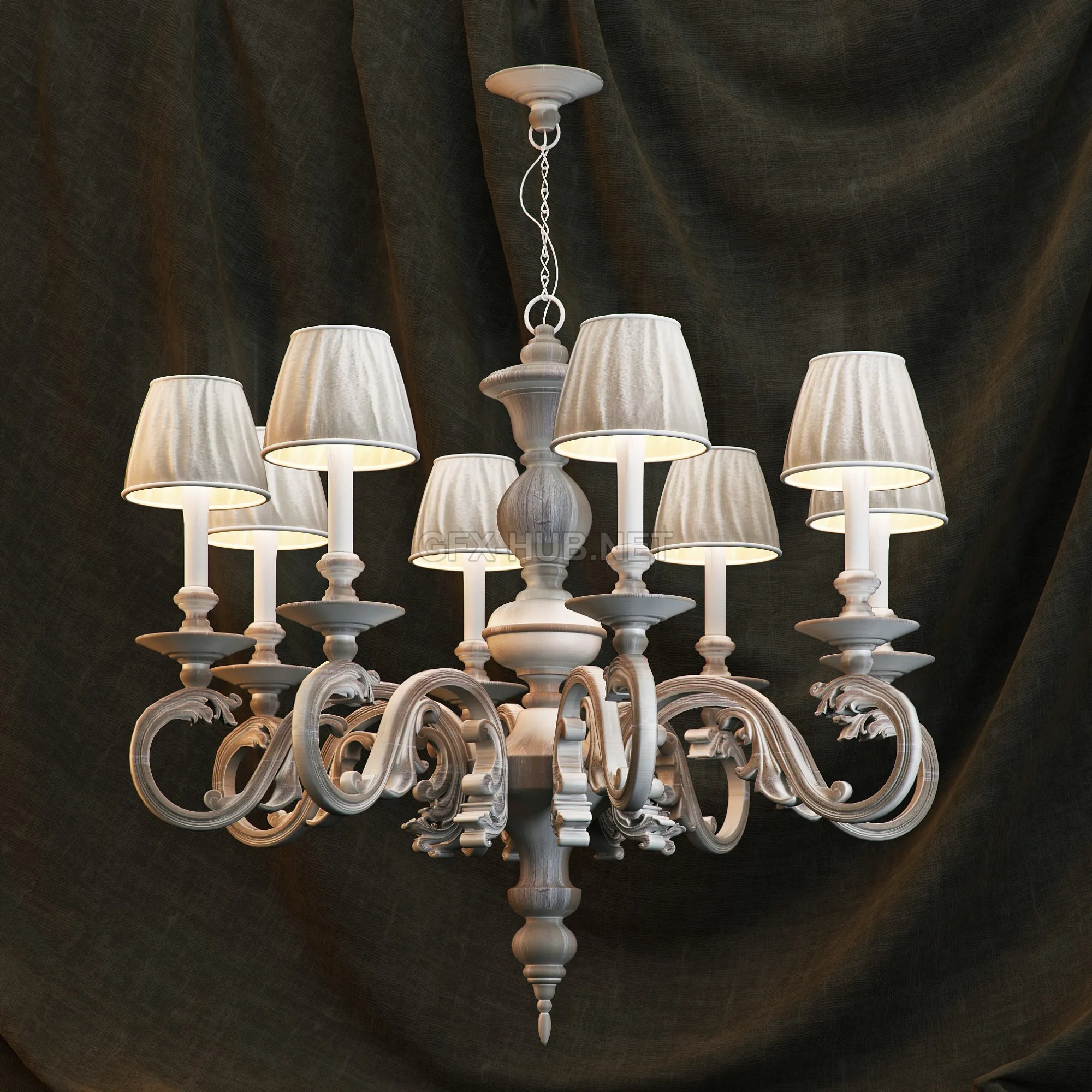 FURNITURE 3D MODELS – Judeco ceiling lamp