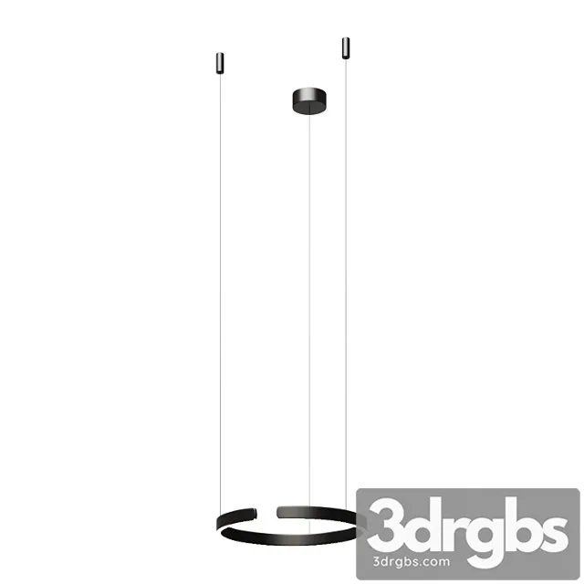 400 Black Ring Lamp