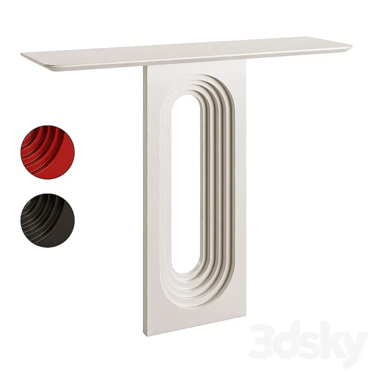 47 Modern Console Table by Homary 3DS Max