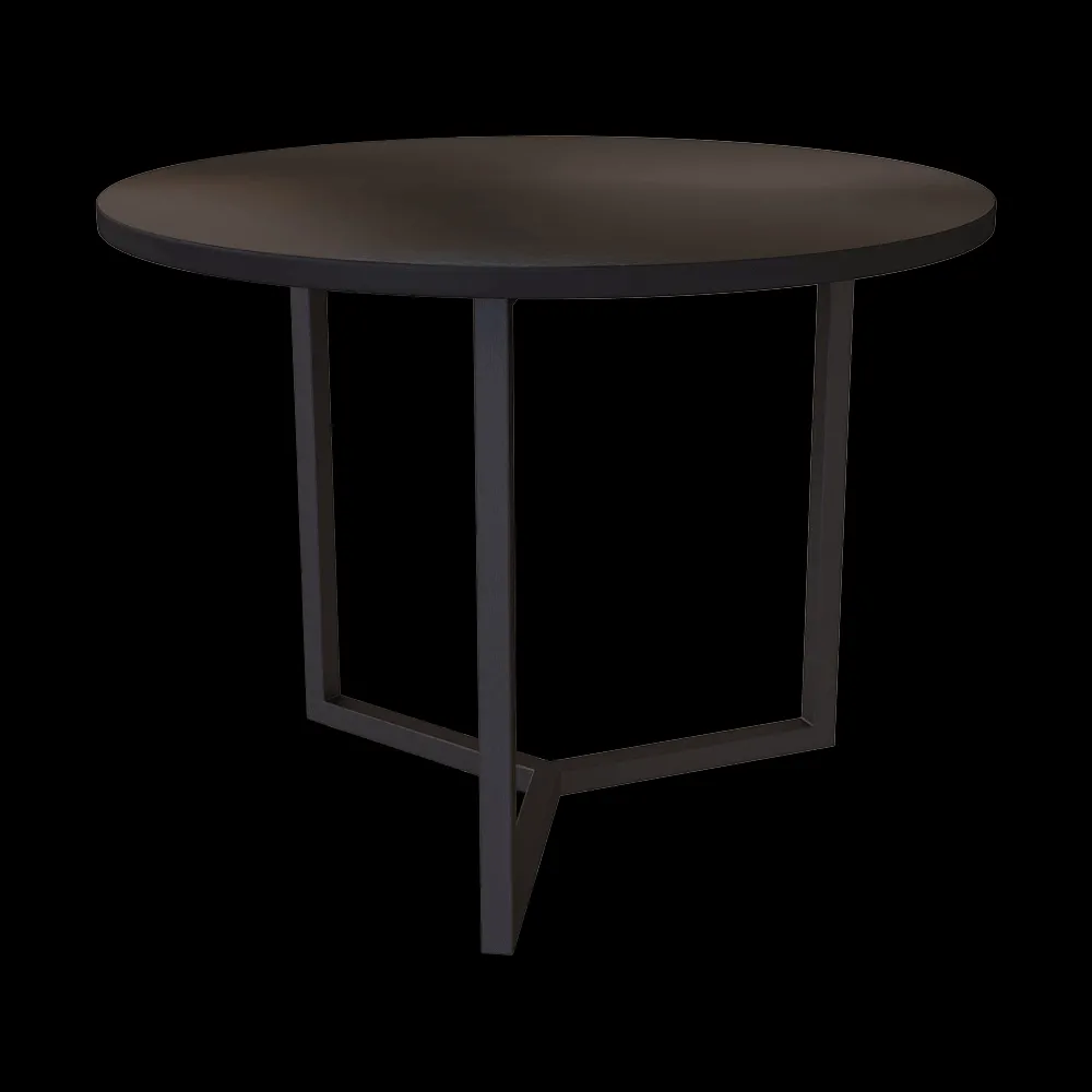 4Corners – Round coffee table 3ds Max