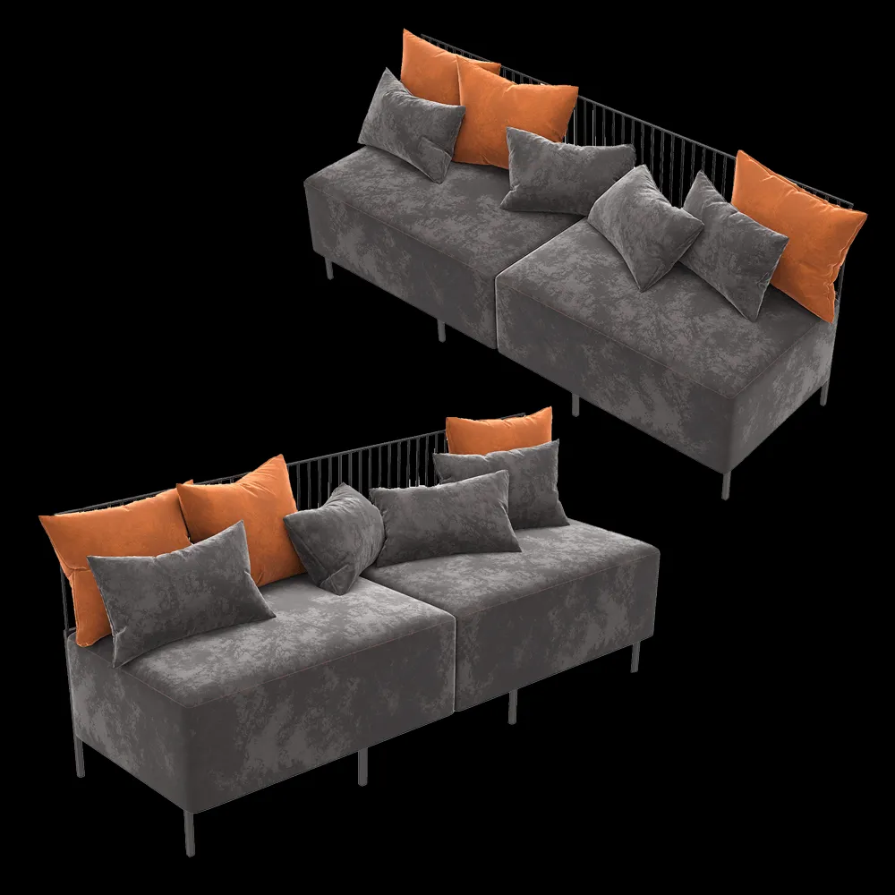 4Corners – Sofa Combo 3ds Max