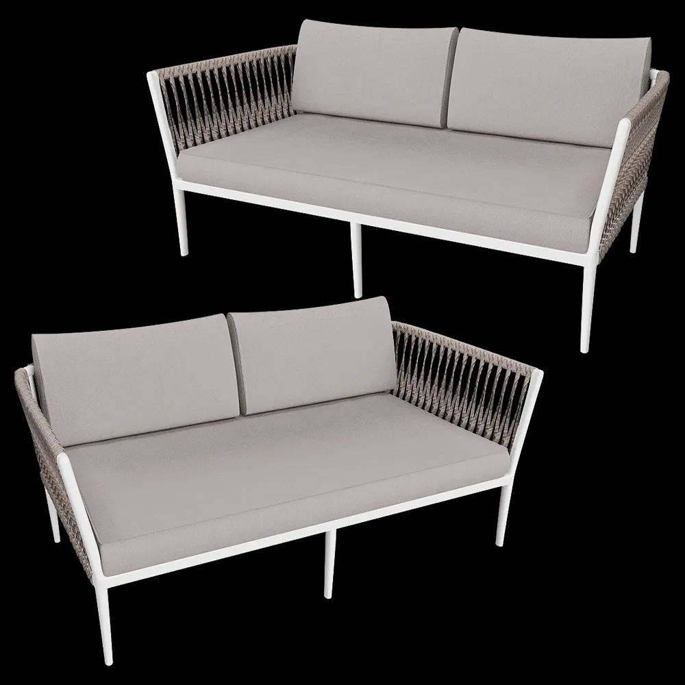 4SiS – 2 seater sofa Kasablanka 3ds Max
