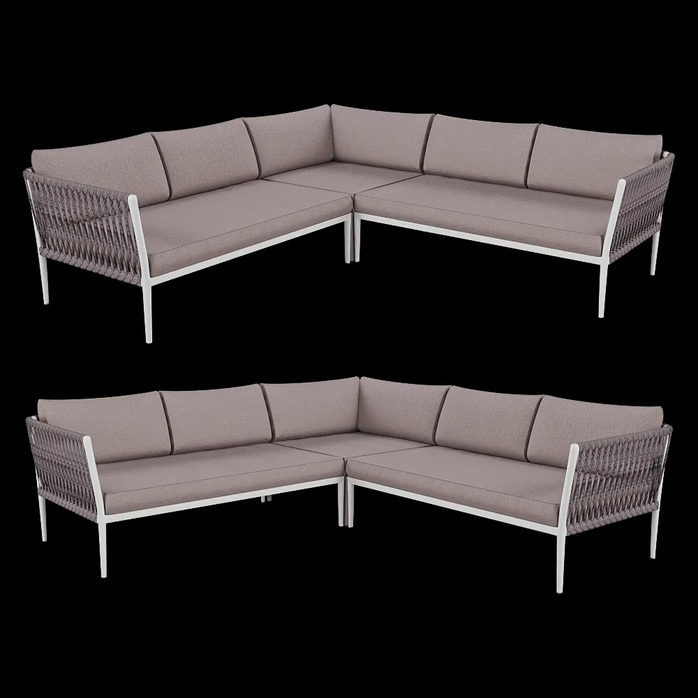 4SiS – Sofa Corner Sofa Kasablanka 3ds Max