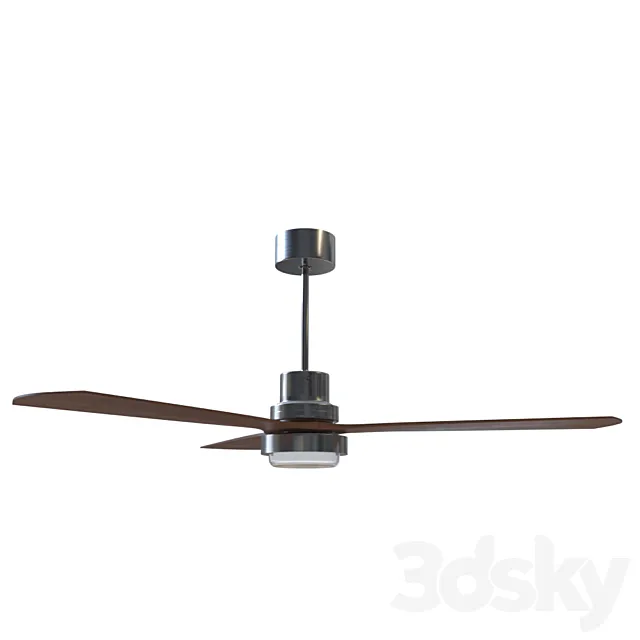 52 “Ceiling Fan Remote Control 3 Blades LED 3ds Max