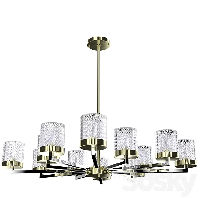 605011912 Chandelier RegenBogen Hamburg 3DSMax File