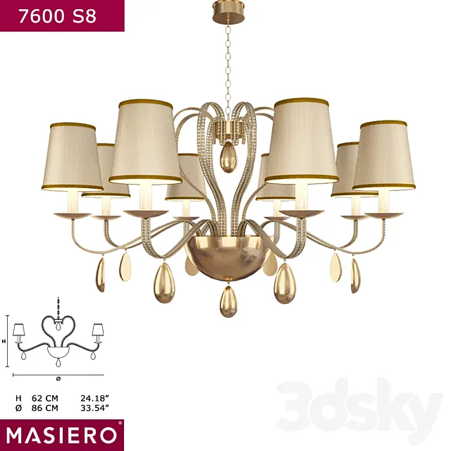7600 S8 Masiero 3ds Max