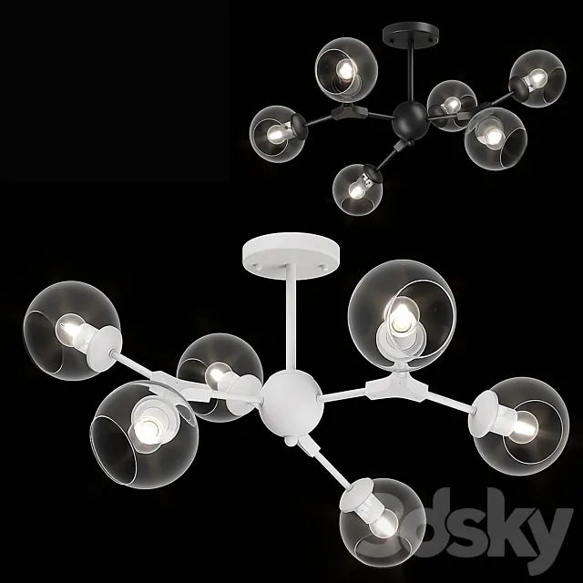 78506x Beta Lightstar Chandelier 3ds Max