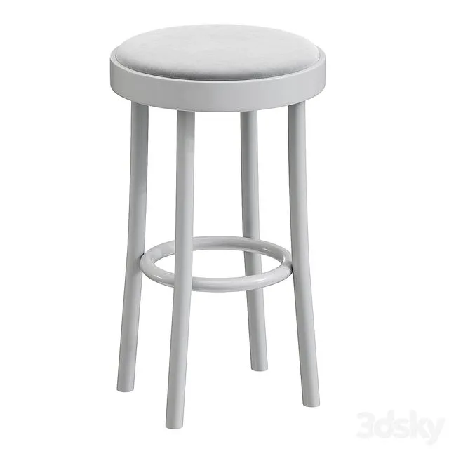 822 Stool with integrated cushion By TON 3dsMax Model