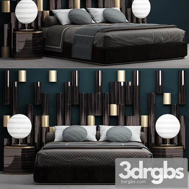 A Bed Of My Design Dashboards 3dsmax Download