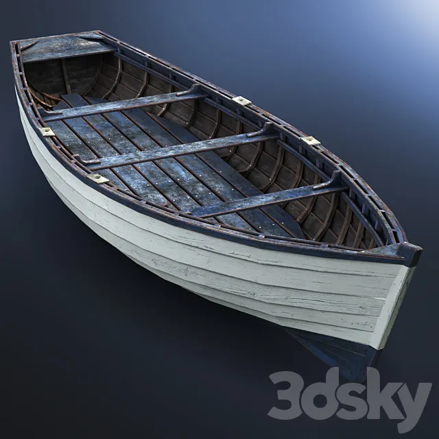 a boat 3DSMax File