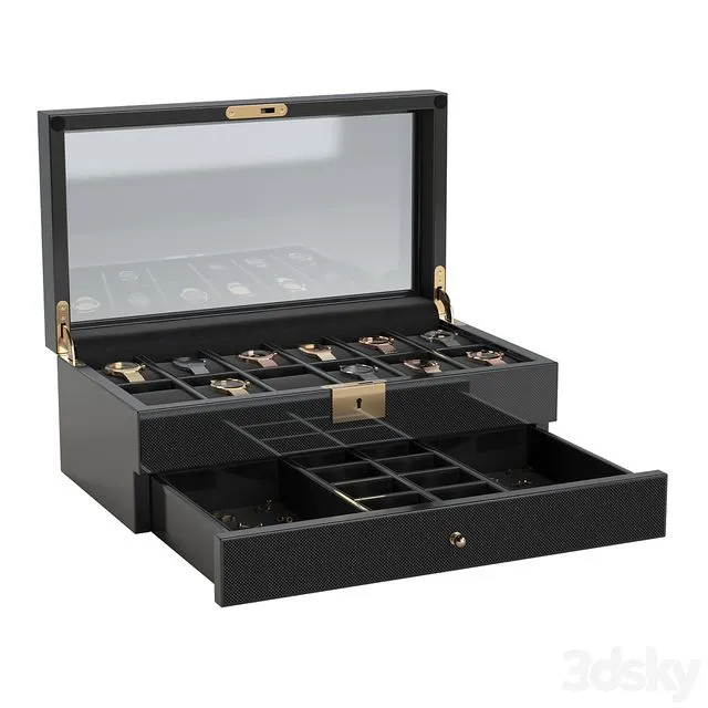 A box for watches 3dsMax Model