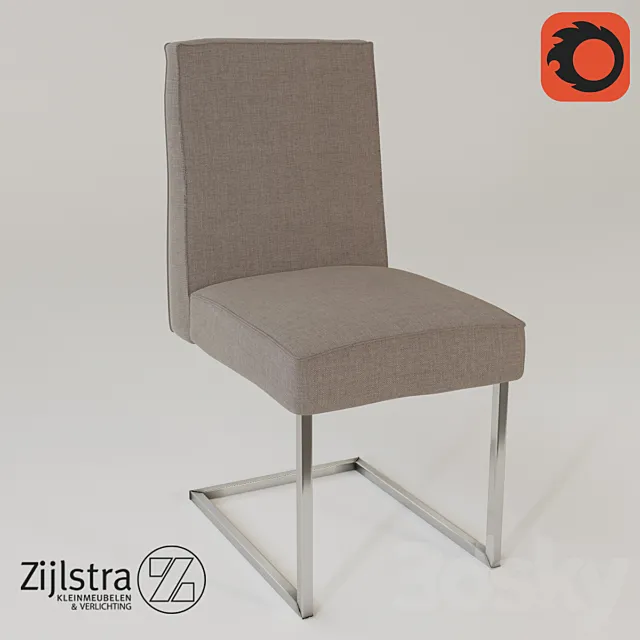 A chair and a bar stool zijlstra 3DSMax File