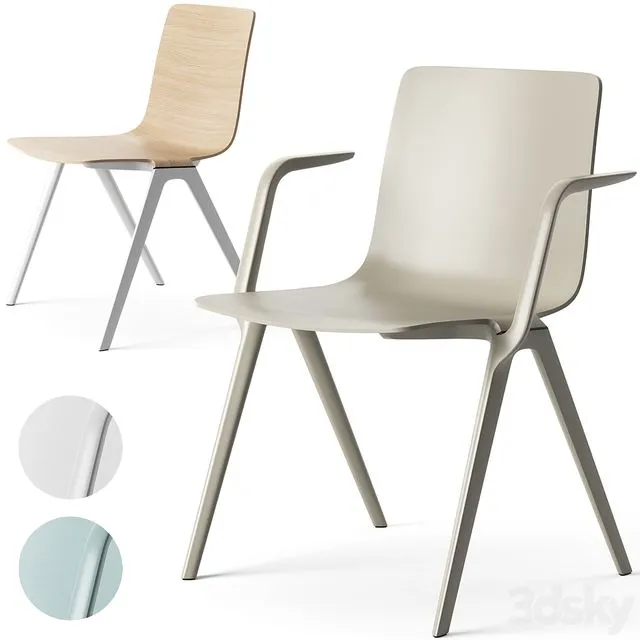 A-Chair By Brunner 3dsMax Model