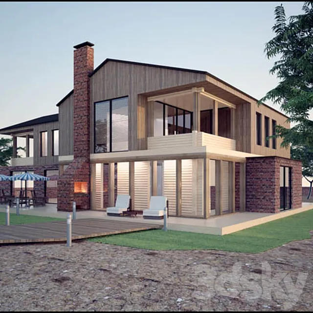 A House 34 3dsMax Model