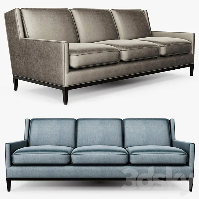 A.Rudin – Three seat sofa (art.2859) 3ds Max