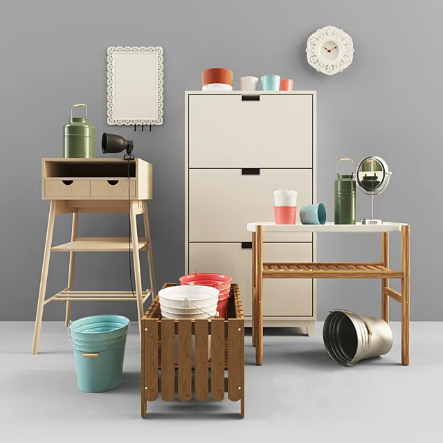 A set of 2 IKEA 3DSMax File