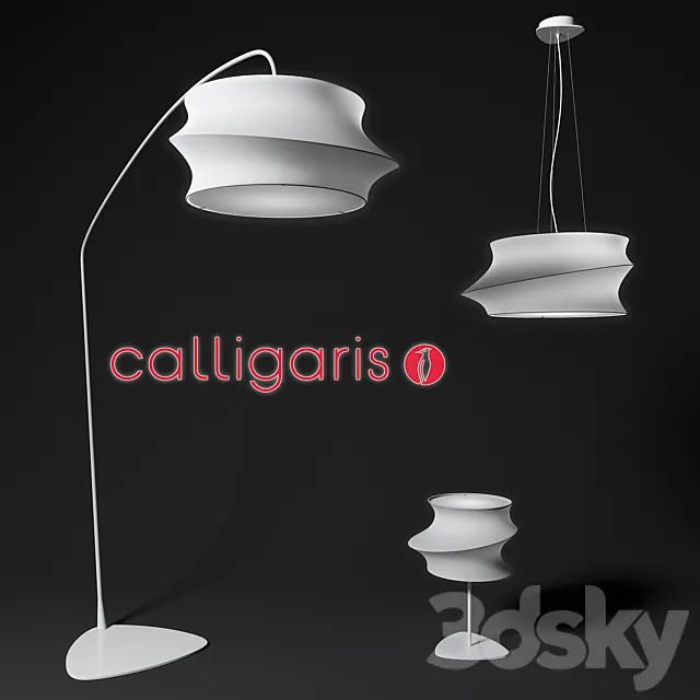 A set of CYGNUS luminaires 3DS Max Model