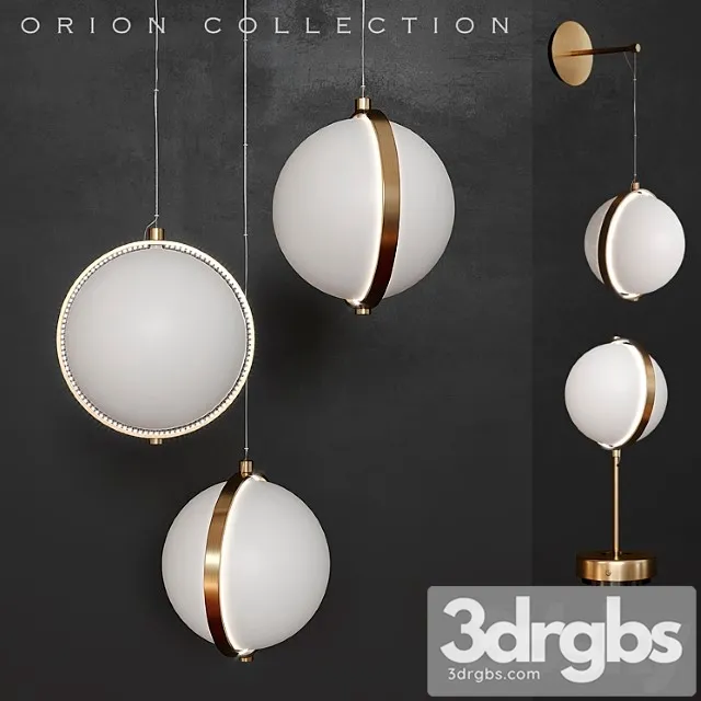 A set of lamps by baroncelli Collection orion 3dsmax Download