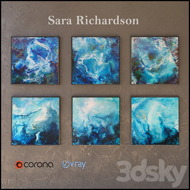 A set of pictures Sara Richardson 3DSMax File