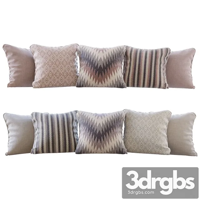 A Set Of Pillows Romo 01 3dsmax Download