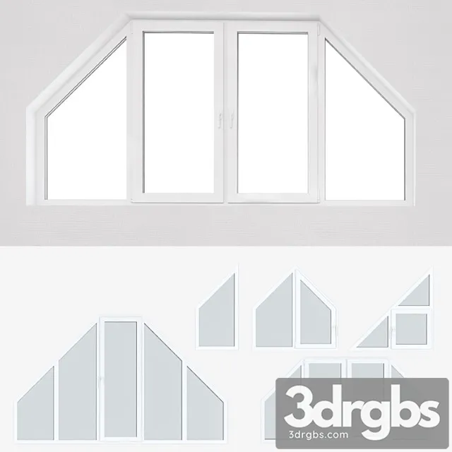 A set of plastic windows 13 3dsmax Download