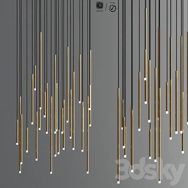 A tube nano light 3ds Max