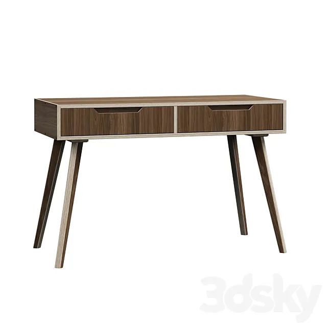 A writing desk from HEY! PLY 3ds Max