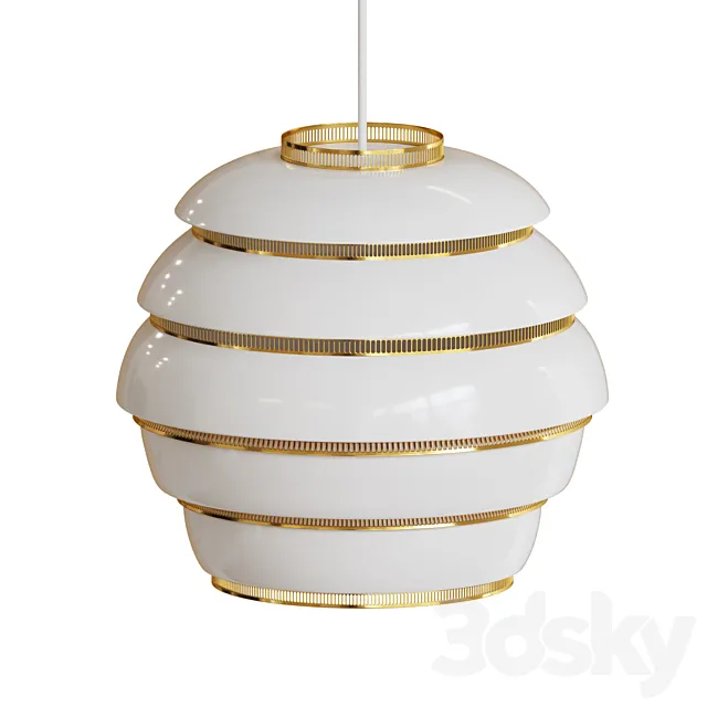 A331 Beehive Pendant Light 3DS Max Model