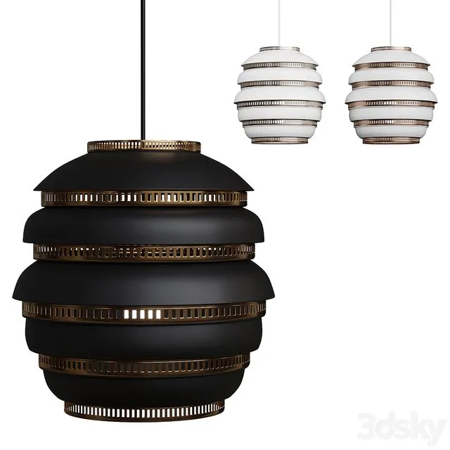 A331 Beehive Pendant Light 3dsMax Model