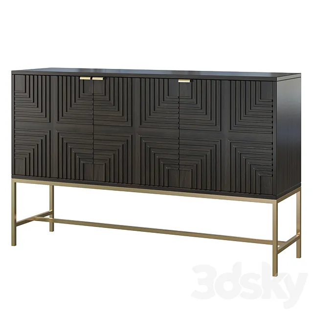 A4000316 Chest of drawers interior Elinmore 3ds Max
