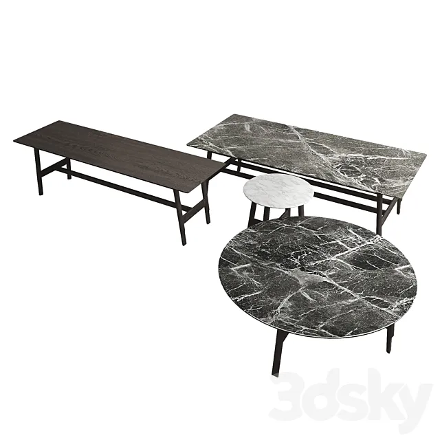 Aany Coffee Table by Ditre Italia 3ds Max