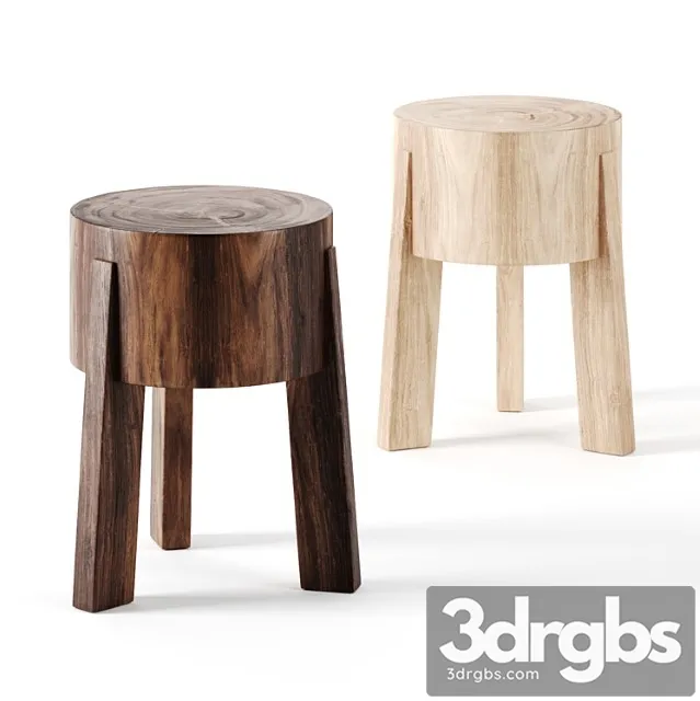 Abbatoir table stool by industrywest 2 3dsmax Download
