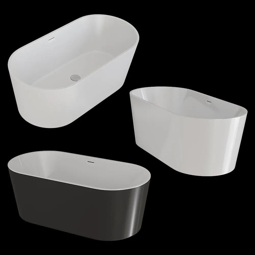 ABBER – Bathtub AB9209 3ds Max