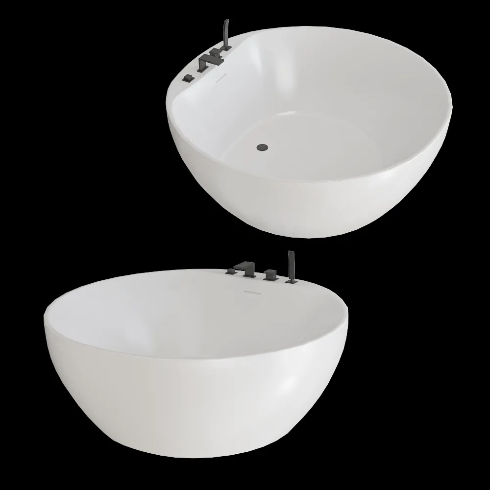 ABBER – Bathtub AB9280 3ds Max