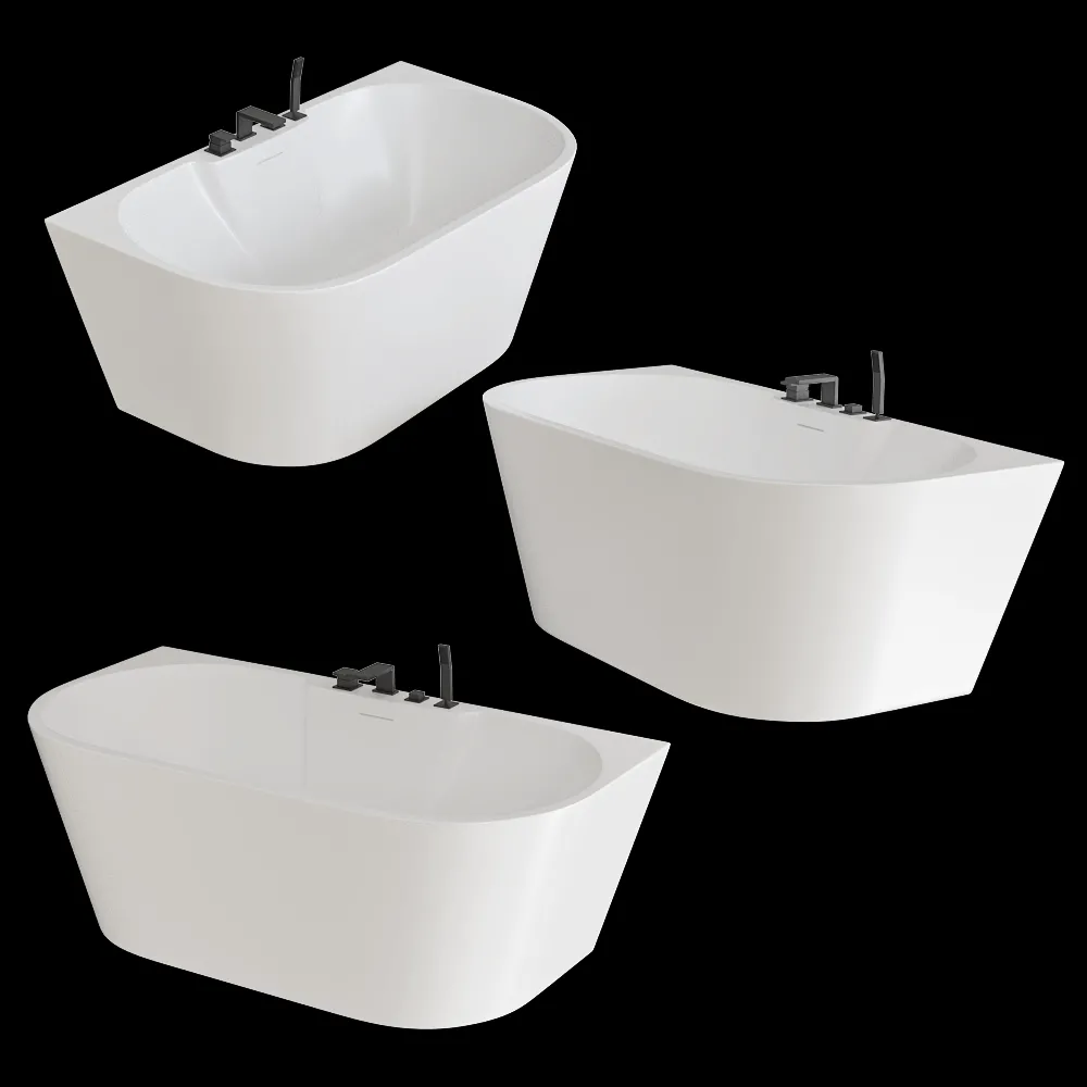 ABBER – Bathtub AB9299 3ds Max