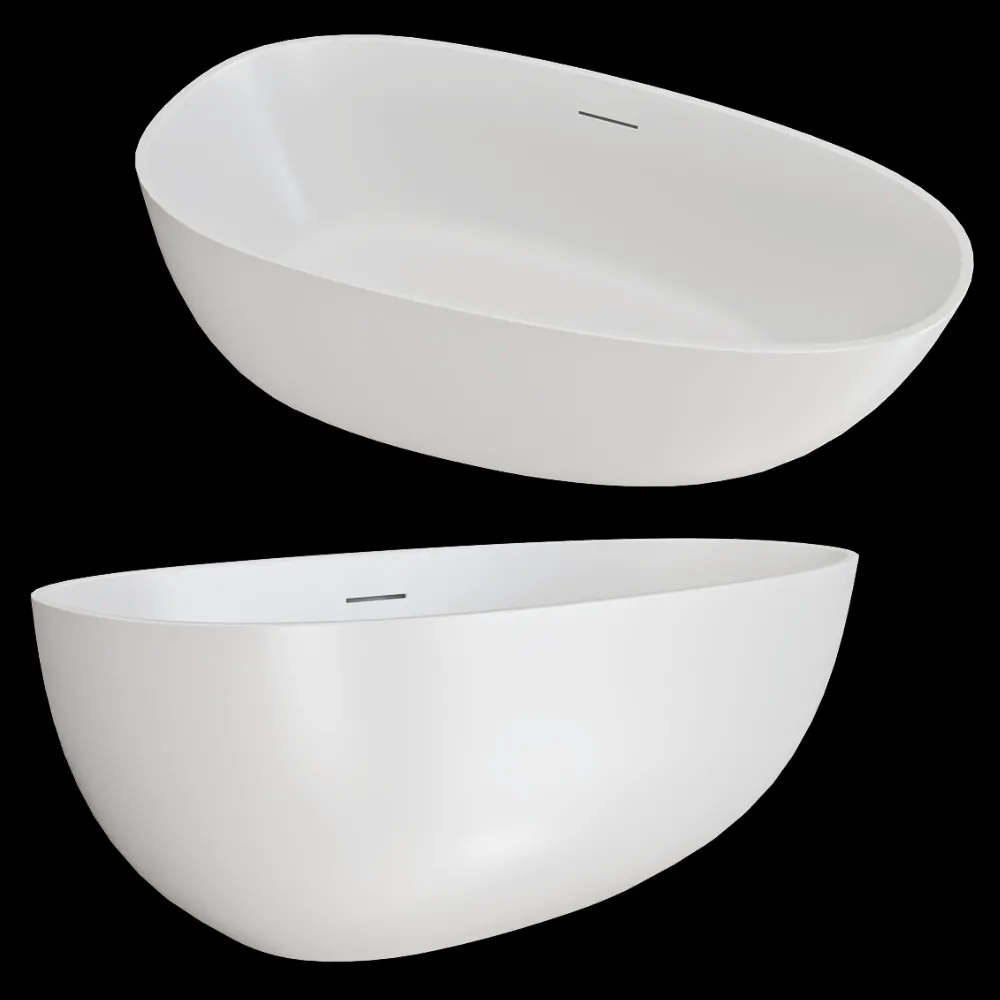 ABBER – Bathtub AB9356 3ds Max