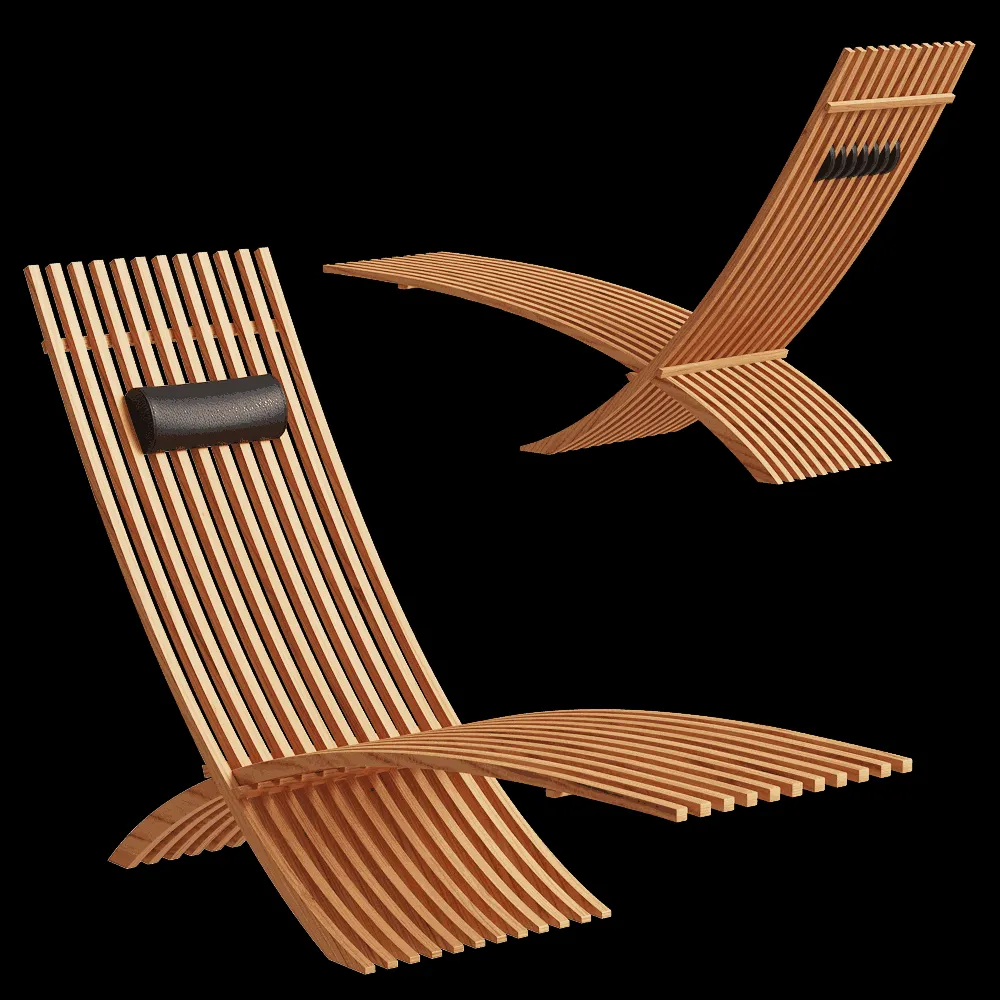 ABBER – Sun lounger Skargaarden Nozib 3ds Max