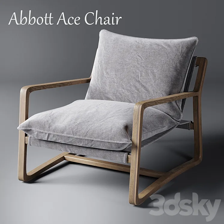 Abbott Ace Chair 3DS Max
