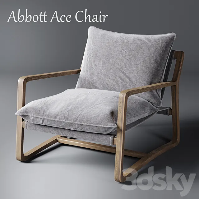 Abbott Ace Chair 3DSMax File
