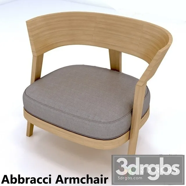 Abbracci Armchair 3dsmax Download