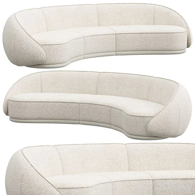 ABBRACCI Sofa By GHIDINI1961 3dsMax Model